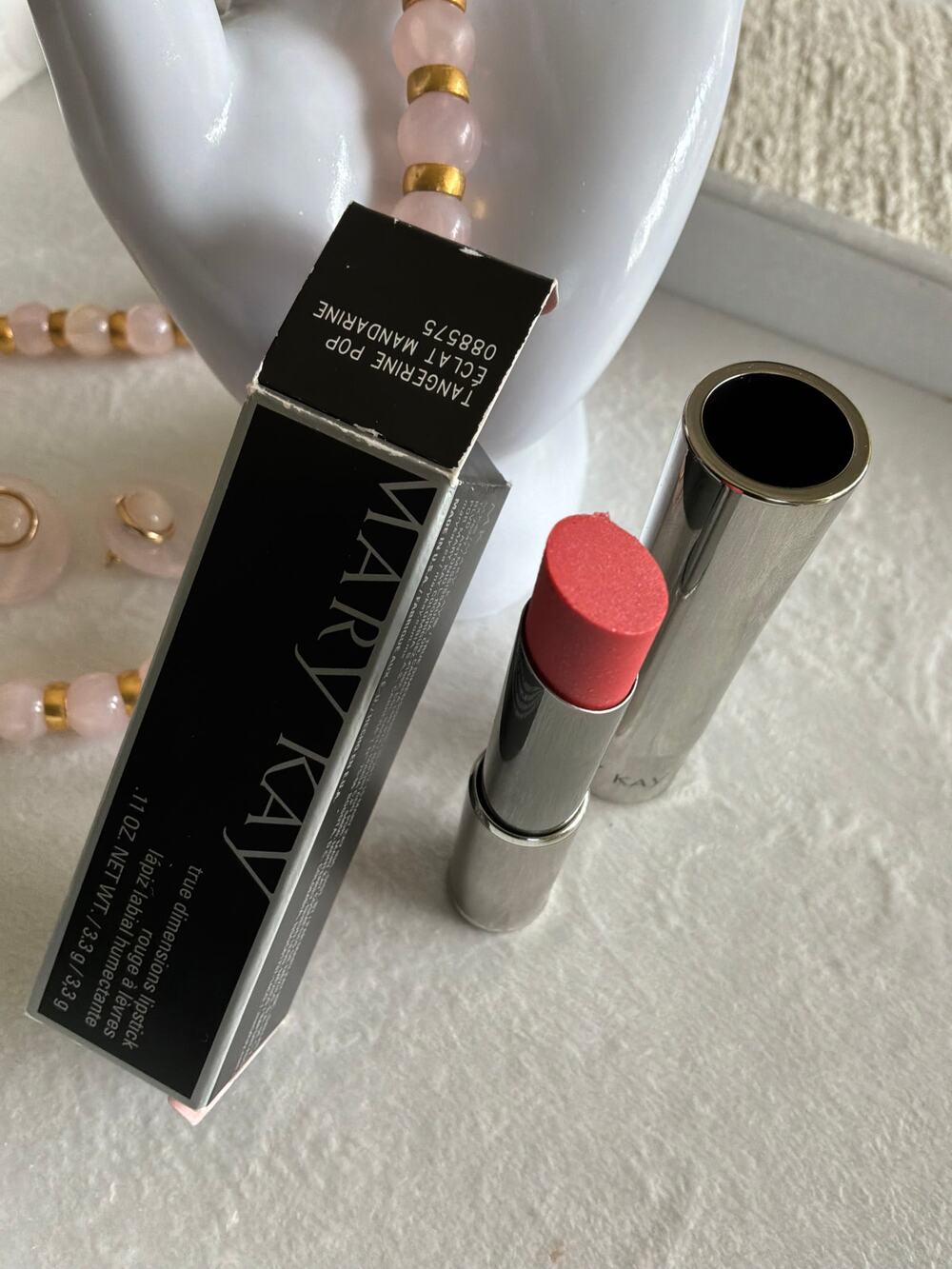 Mary Kay True Dimensions Lipstick -Discontinued-Tangerine Pop - NIB